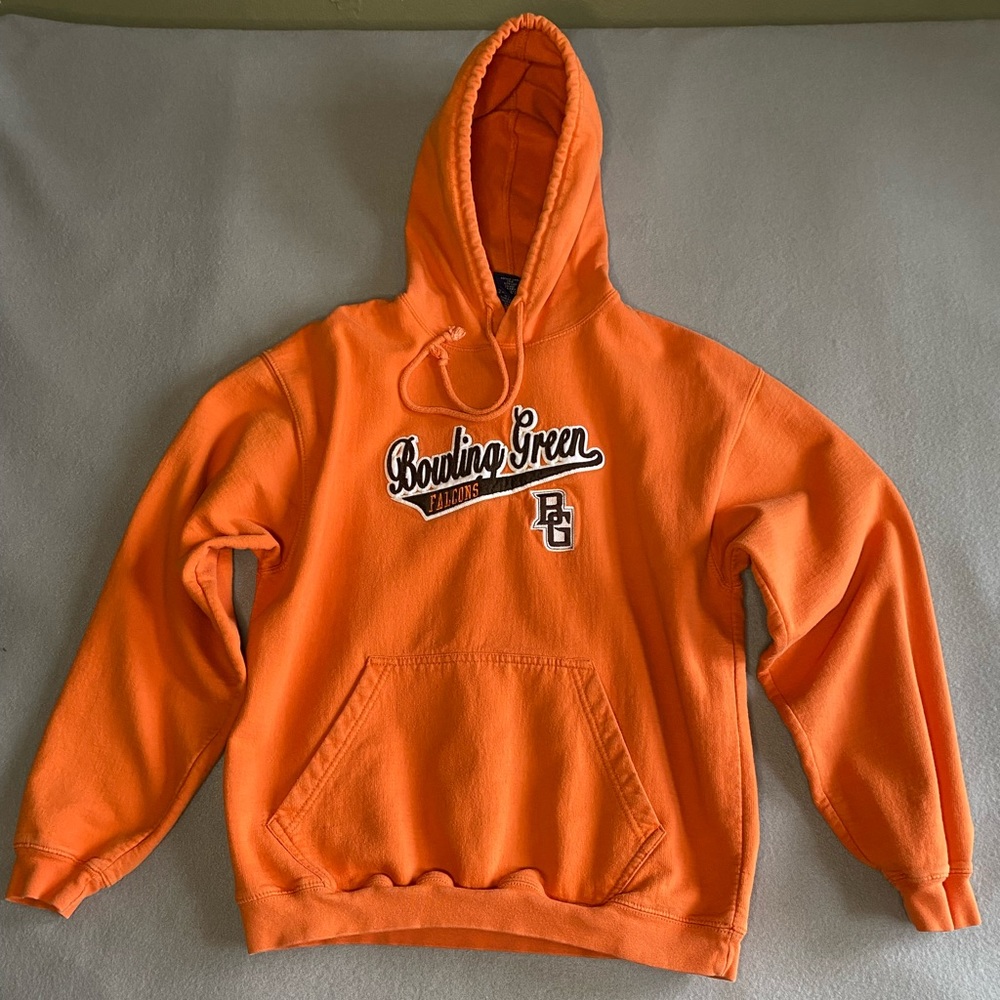 Camp David Bowling Green Falcons Hoodie Orange Men’s Size Medium